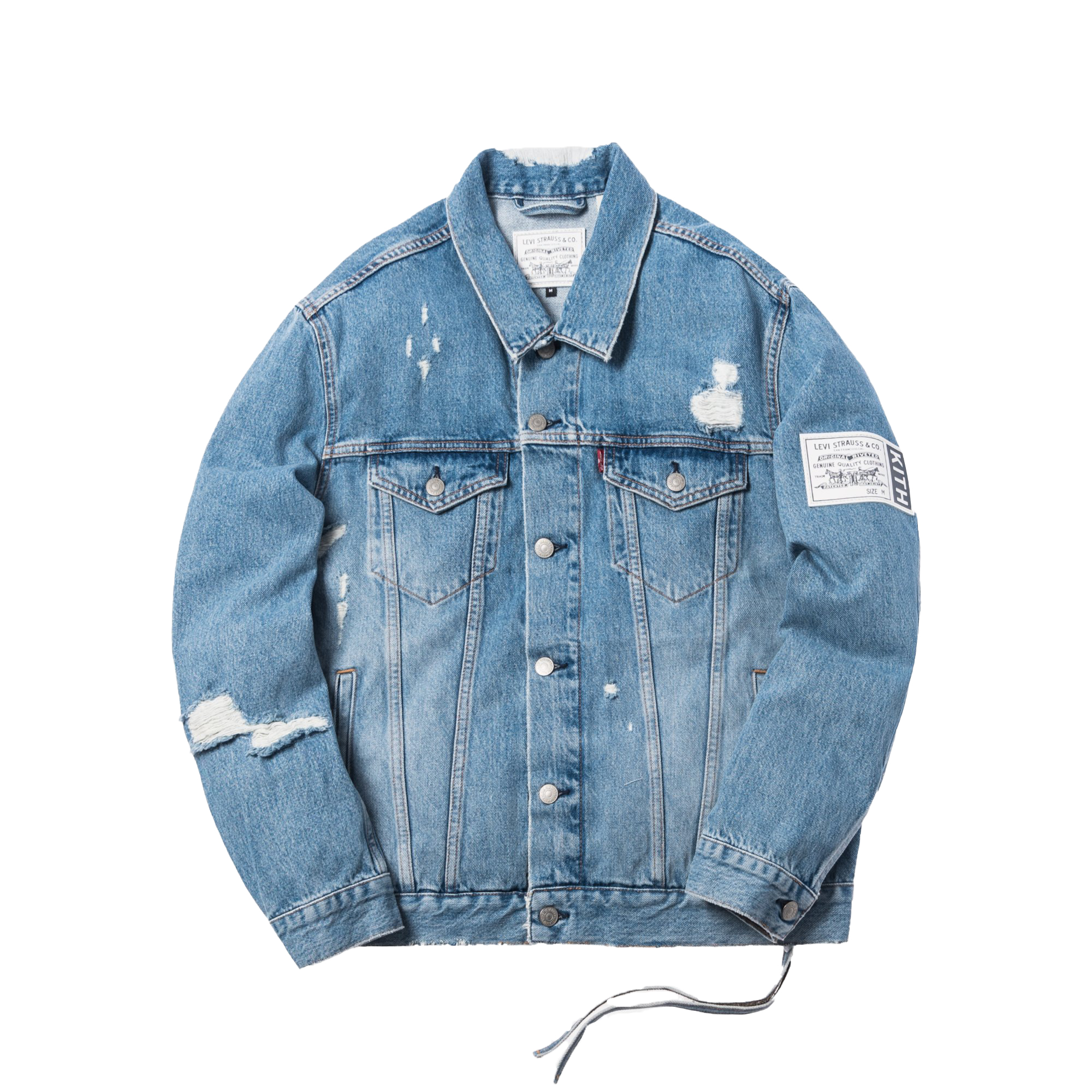 Levis jacket hunting patches