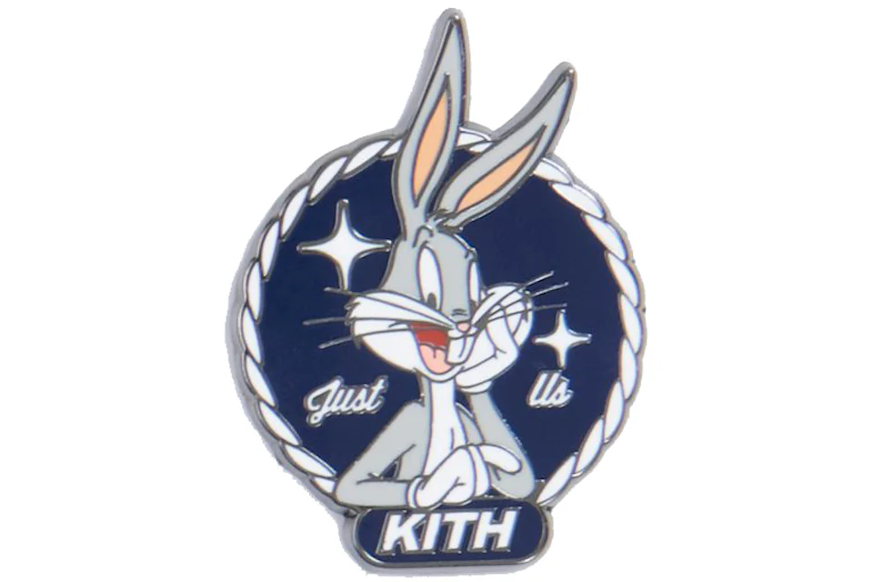 Kith x Looney Tunes Bugs Serif Pin