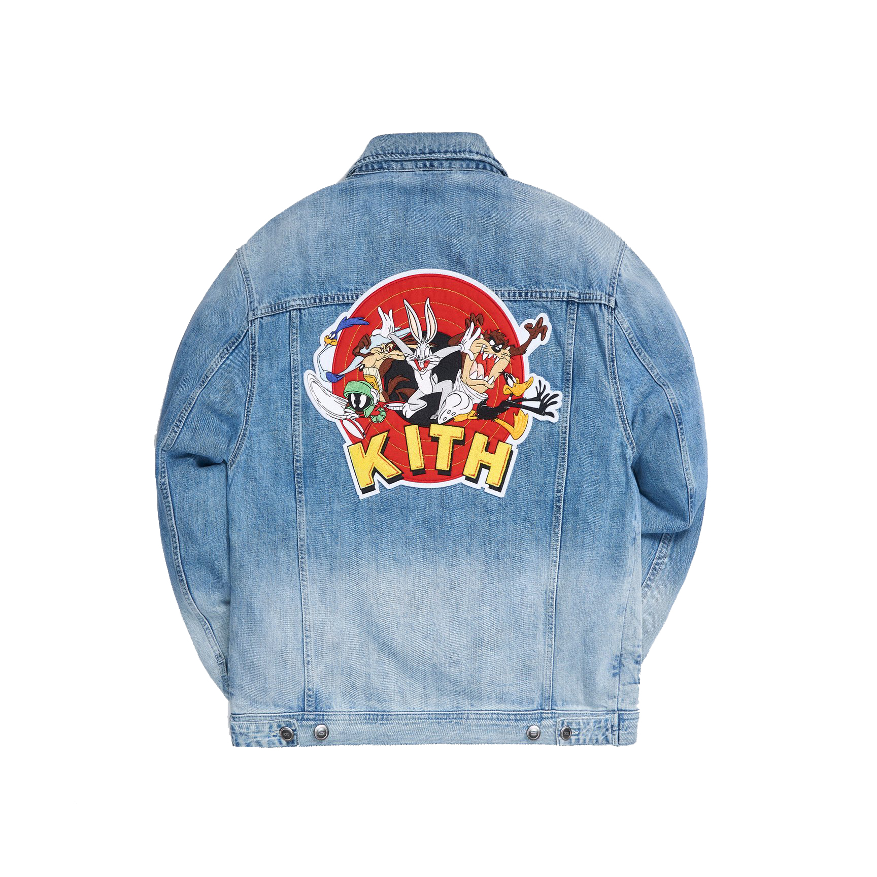 Kith x Looney Tunes Denim Jacket Jacket Blue