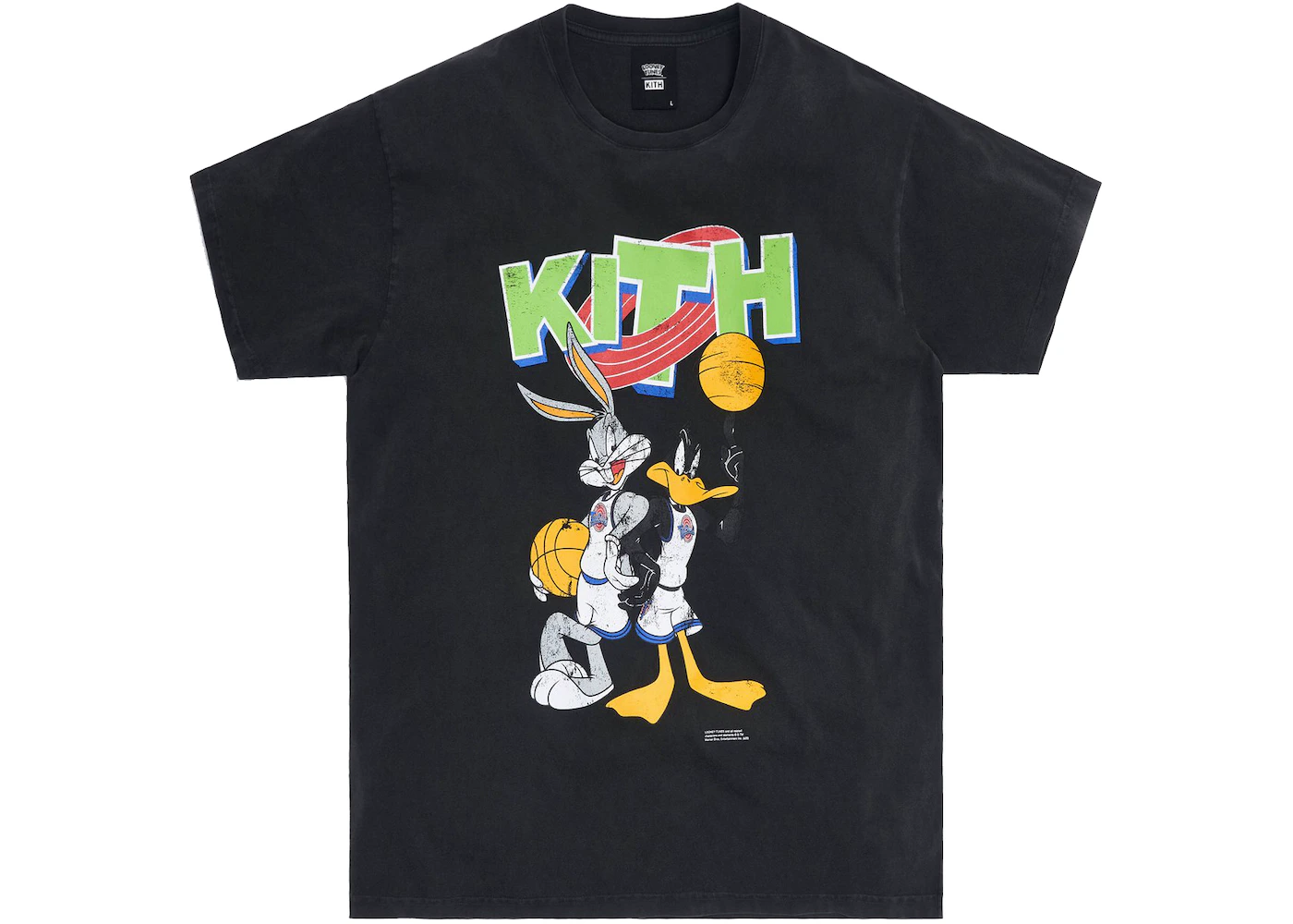 Kith x Looney Tunes KithJam Vintage Tee Black Men's - SS20 - US