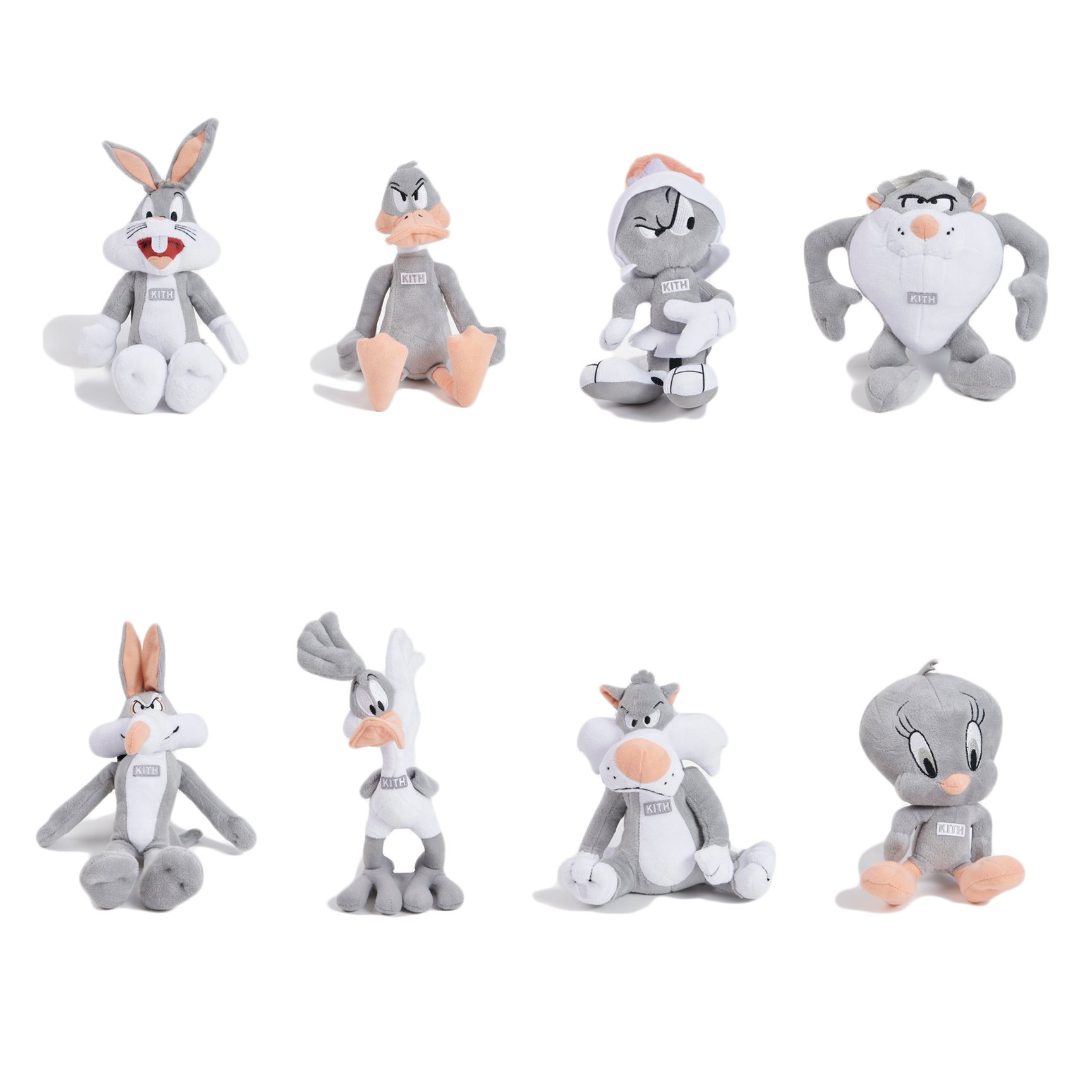 Kith x Looney Tunes 8 Pack Plush Set