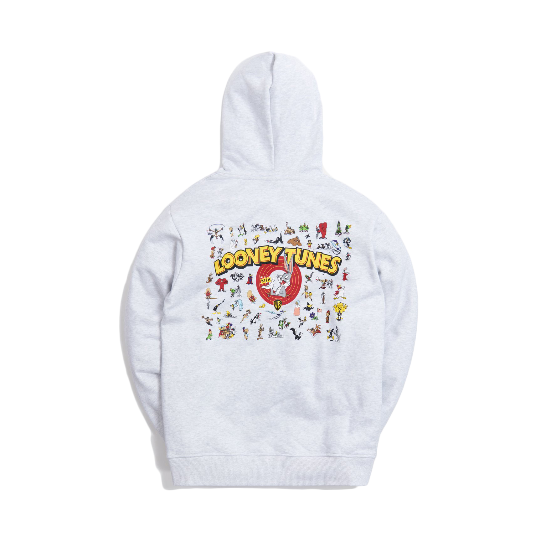Kith x Looney Tunes That's All Folks Hoodie Heather Grey Men's