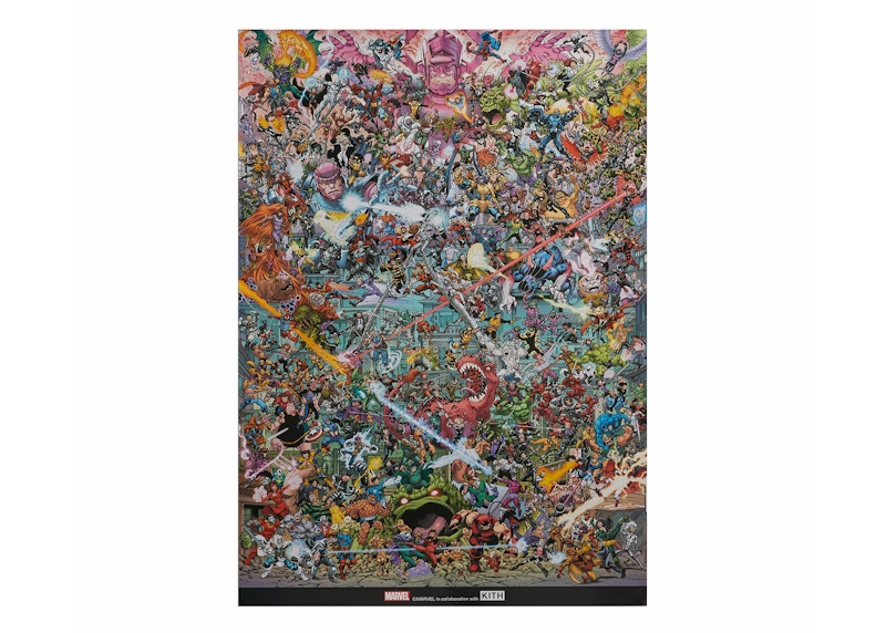 Kith x Marvel Cinematic Universe Poster Multi - SS24 - US