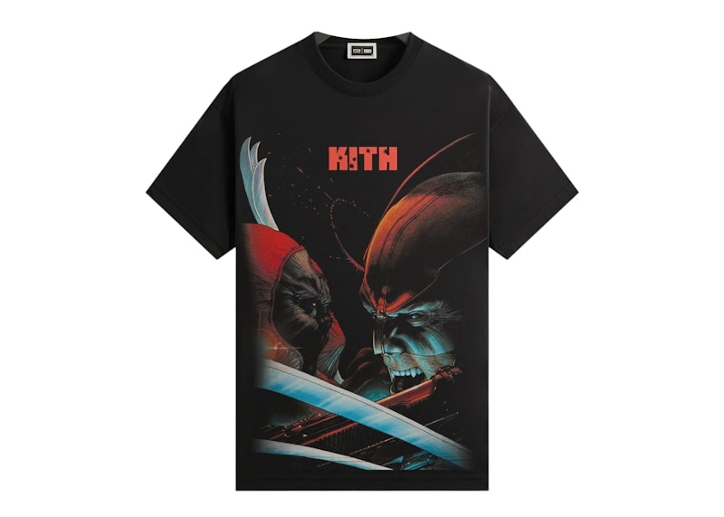 Kith x Marvel Deadpool Vintage Tee Black Men's - FW25 - US
