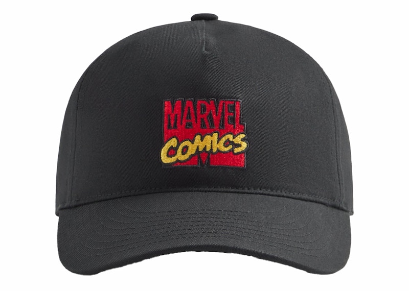 Kith x Marvel Gwynn Pinch Crown Snapback Black - SS24 - JP