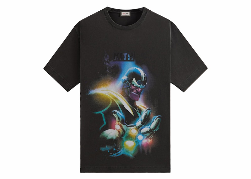 Kith x Marvel Mad Titan Vintage Tee Black Men's - SS24 - US