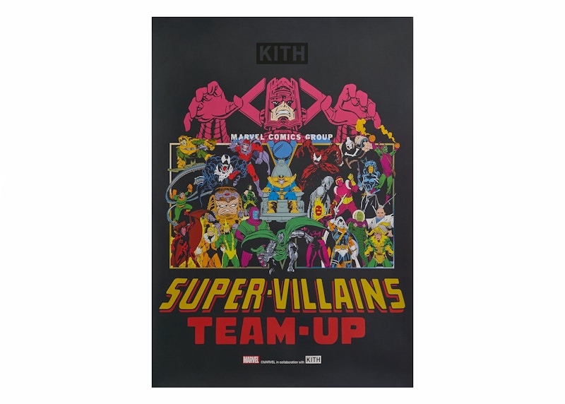 Kith x Marvel Supervillains Poster Multi - SS24 - JP