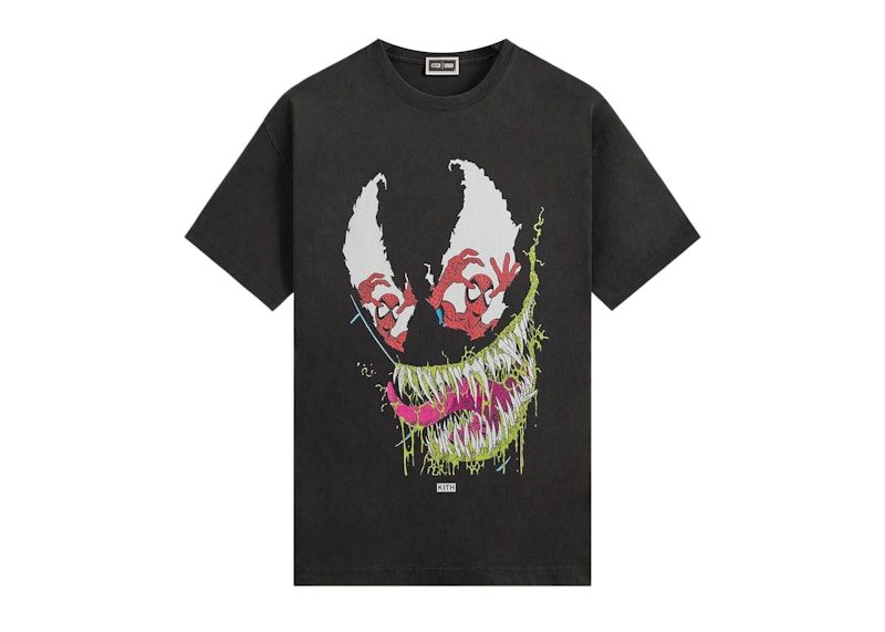 Kith x Marvel Venom Vintage II Tee Black - FW25 - GB