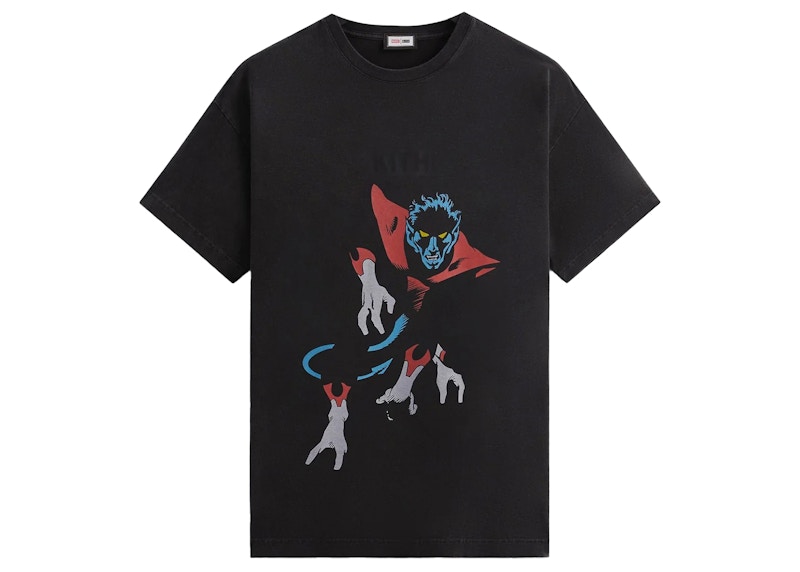 Kith × マーベル Xメン ナイトクローラー ビンテージ Tシャツ ブラック ...