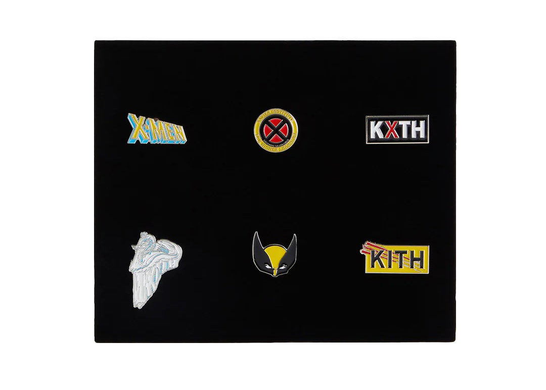 Kith x Marvel X-Men Pin Set (Set of 6)
