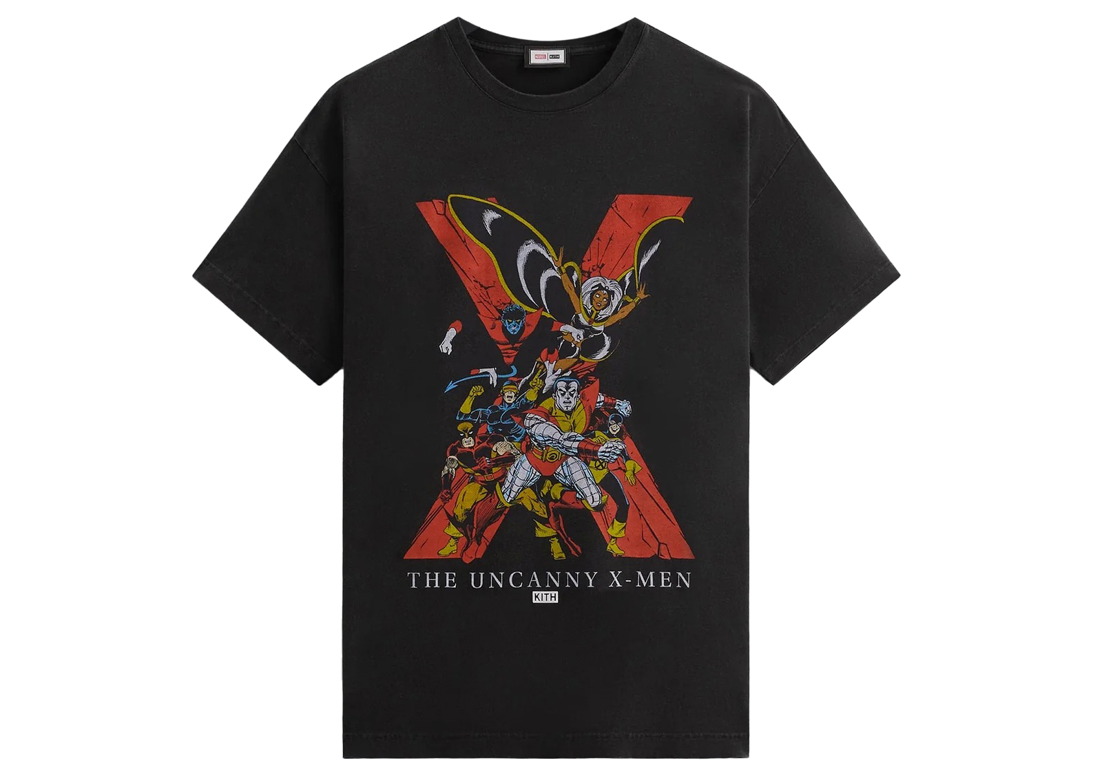 Kith × マーベル Xメン ナイトクローラー ビンテージ Tシャツ ブラック