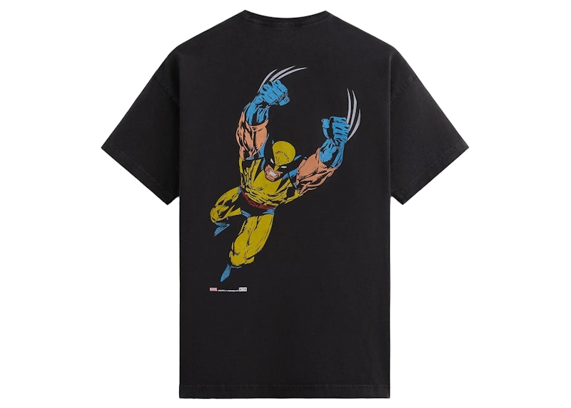 Kith x Marvel X-Men Wolverine Tee Black PH Men's - SS23 - GB