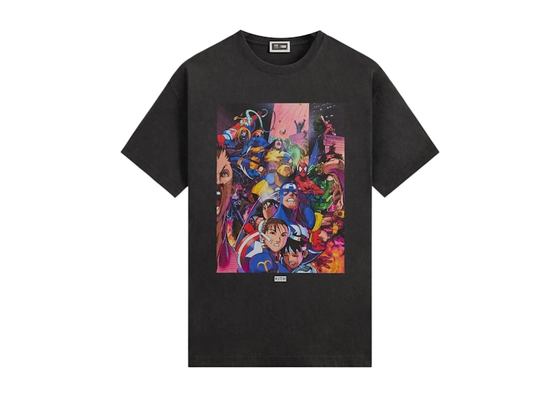 Kith x Marvel vs. Capcom Heroes vs. Street Fighter Vintage Tee