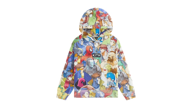 KITH Pre-owned X Marvel Vs. Capcom Kids Fighter Nelson Hoodie In Multi
