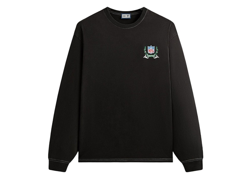 ☆ KITH x ‘47 NFL JETS vintage L/S tee コラボスウェット ☆ Kith x NFL 47 Jets Vintage Long Sleeve Tee Black メンズ