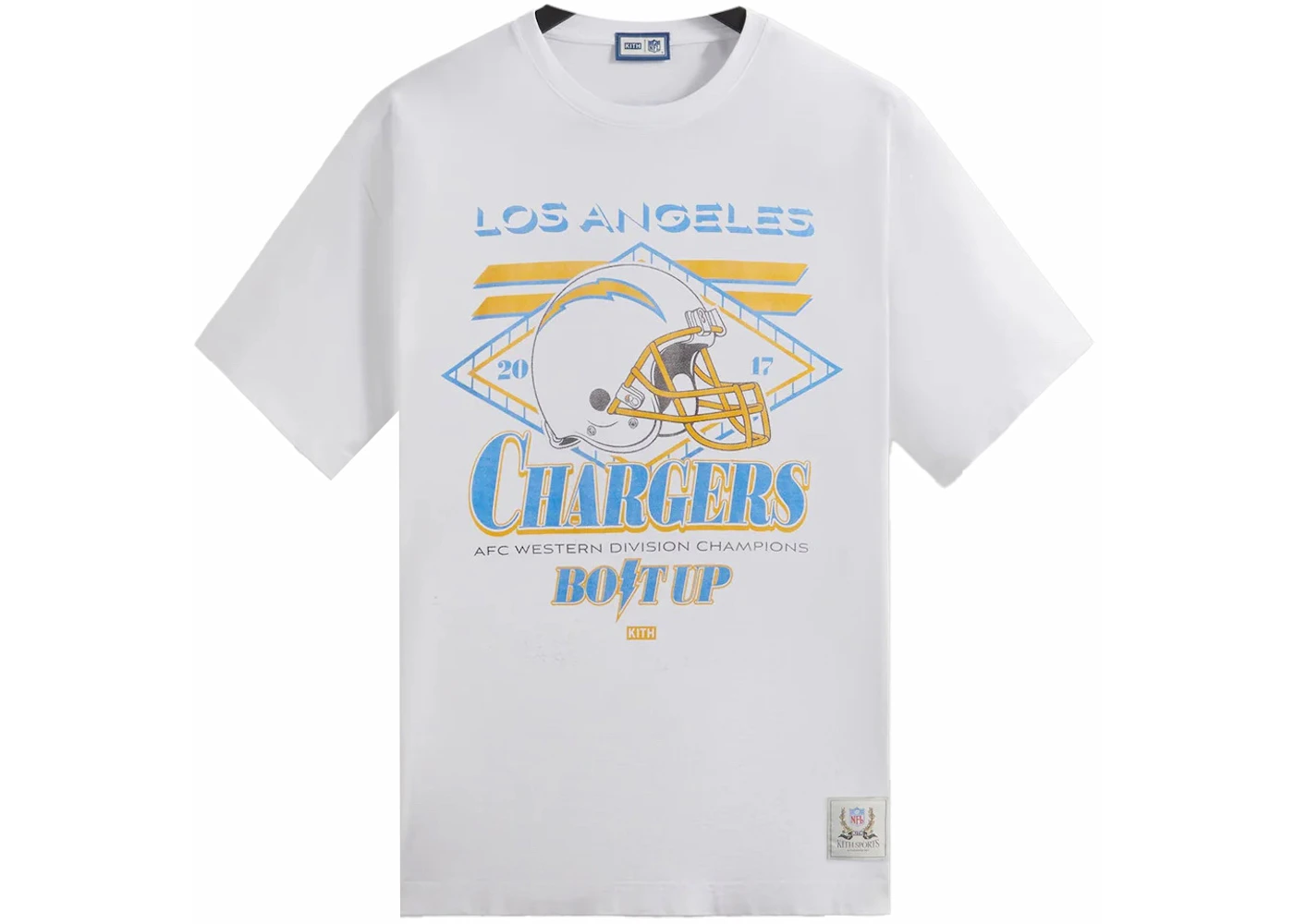 Kith x NFL Chargers Vintage Tee White