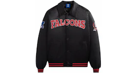 Kith x NFL Falcons Satin Bomber Jacket Black