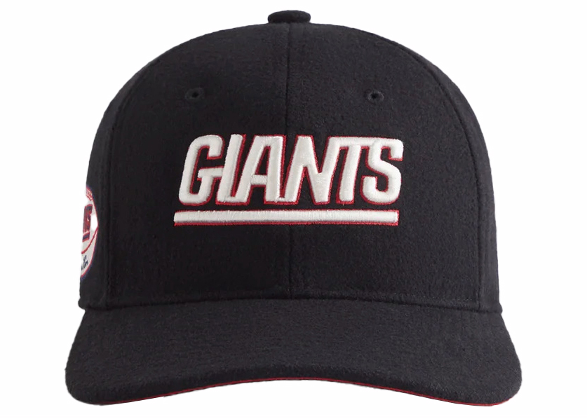 Kith x NFL Giants '47 Wool Fitted Cap Black - FW23 - US