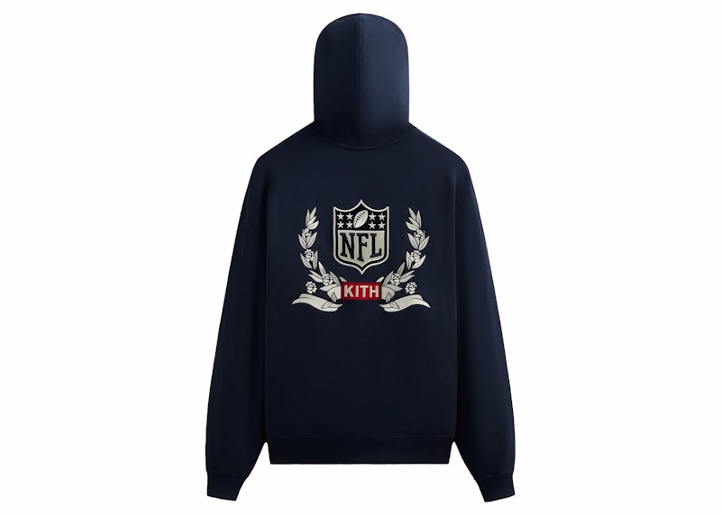 Kith x NFL Giants Laurel Hoodie Nocturnal Men's - FW23 - US