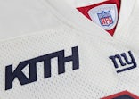 Kith x NFL Giants Mitchell & Ness Eli Manning Jersey Sandrift Men's - FW23  - US