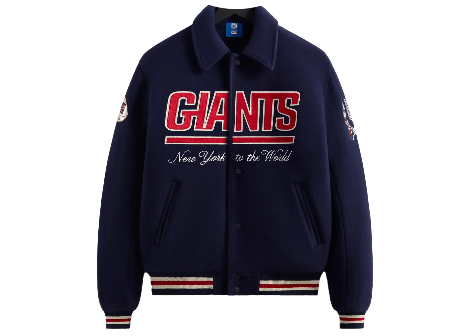 New York Giants Fanimation Satin Jacket – Chalk Line Apparel