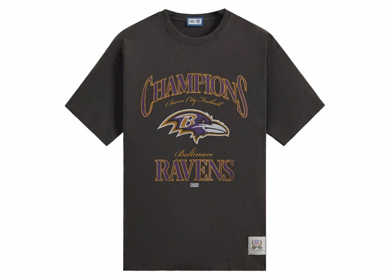 Kith-x-NFL-Ravens-Vintage-Tee-