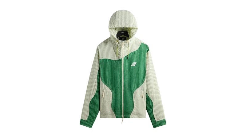 Kith x New Balance Poplin Mix Madison VI Jacket Spring Juniper