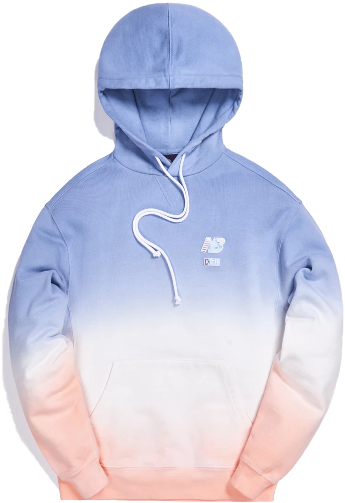 Kith x New Balance Williams III Hoodie Blue Ombre Men's - FW20 - US
