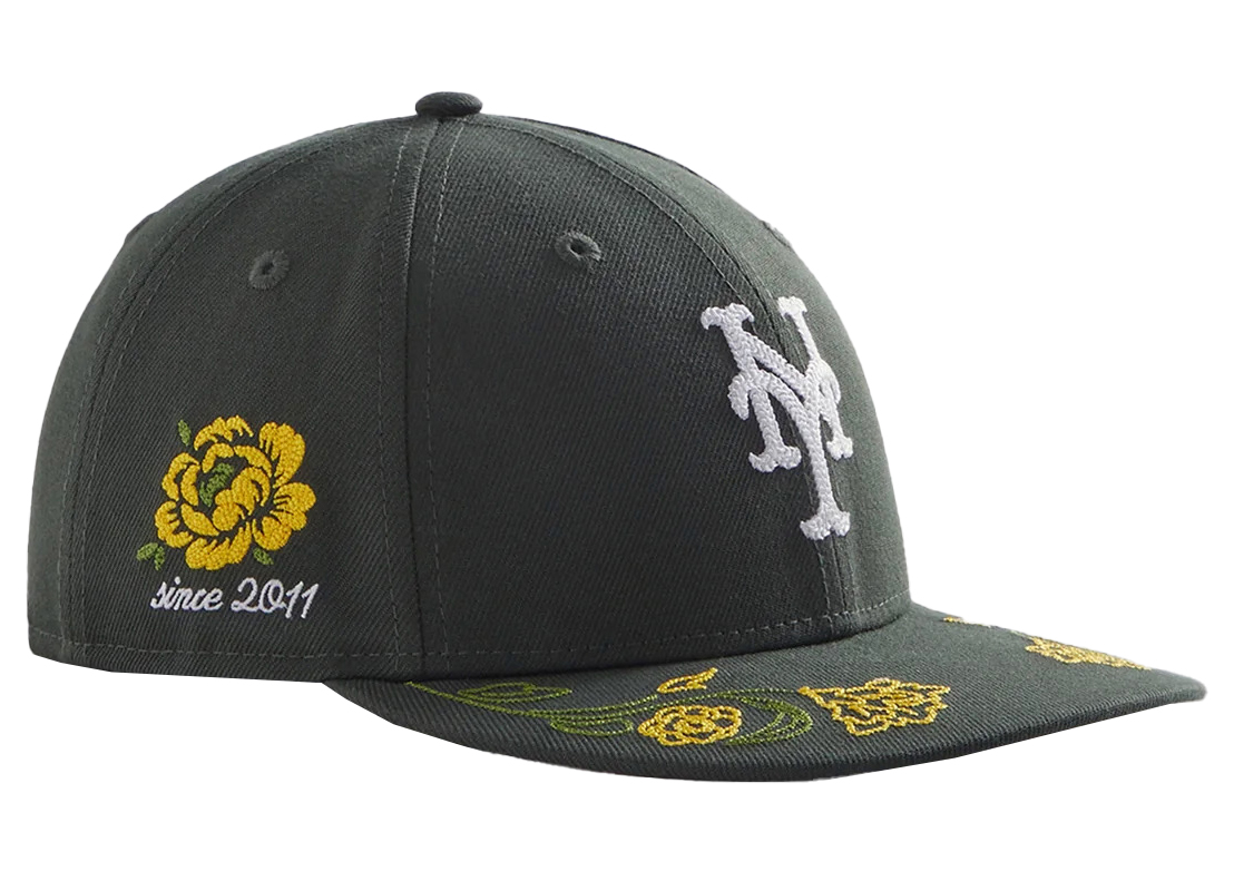 Kith x New Era For Mets Floral Chainstitch 59Fifty Low Profile ...