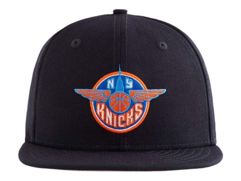 Kith x New Era New York Knicks Kids Wing Logo Snapback Nocturnal - FW24 - JP