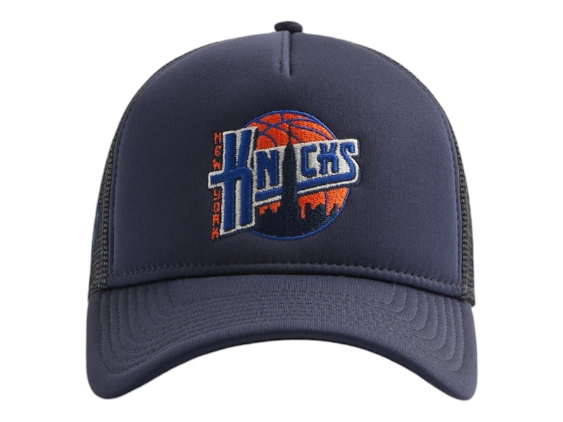 Kith x New Era The New York Knicks 9Forty A Frame Trucker Hat Nocturnal  Men's - FW24 - US