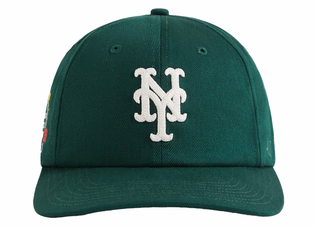 Pre-owned Kith X New York Botanical Garden For 47 New York Mets Unstructured Fitted Cap Stadium