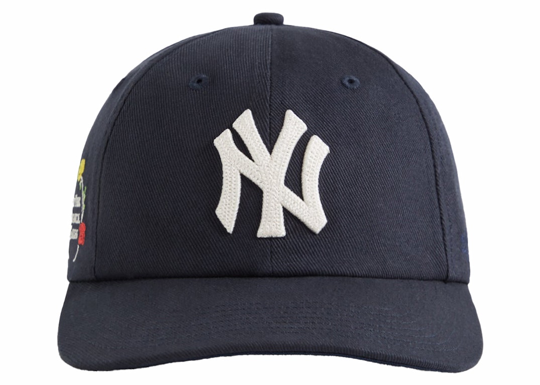 Pre-owned Kith X New York Botanical Garden For 47 New York Yankees Unstructured Fitted Cap Nocturnal