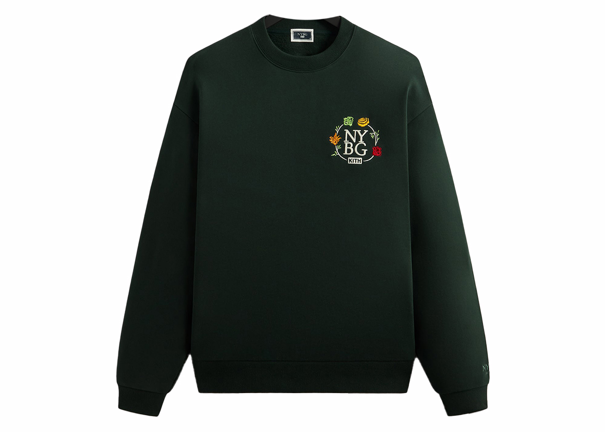 Kith x New York Botanical Garden Gardens Of The Mind Nelson Crewneck Stadium