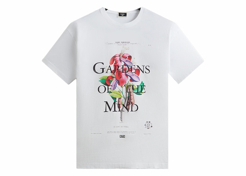 Kith x New York Botanical Garden Le Sene Du Perou Vintage Tee White