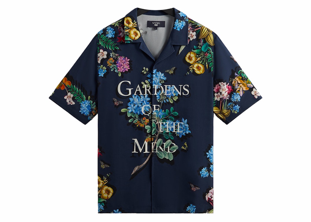 Pre-owned Kith X New York Botanical Gardens Gardens Of The Mind Thompson Shirt Nocturnal