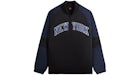 Kith x New York Knicks Balón Nylon Cuarto Cremallera Negro