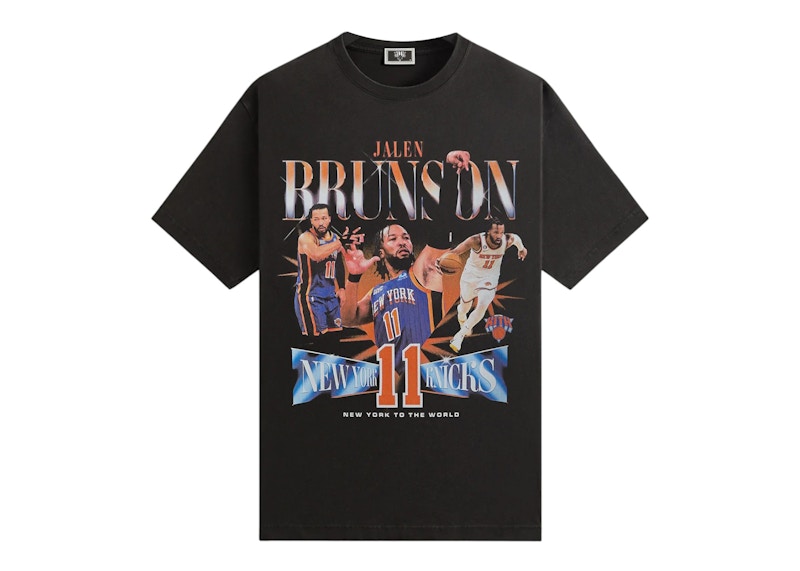 トップス Kith Jalen Brunson Vintage Tee Kith x New York Knicks Jalen Brunson Vintage Tee Black Men's