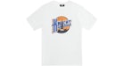 Kith x New York Knicks Camiseta City para niños Blanco