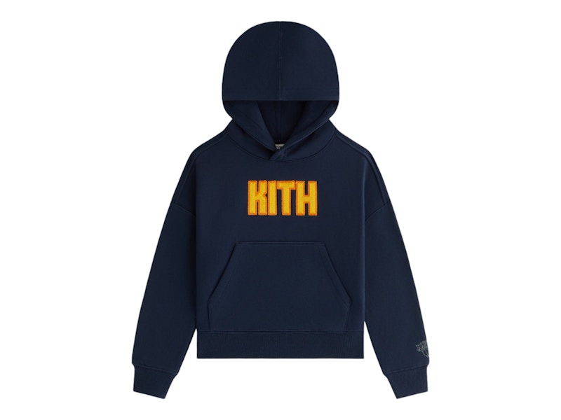 Kith x New York Knicks Kids Wingman Nelson Hoodie Nocturnal - FW24