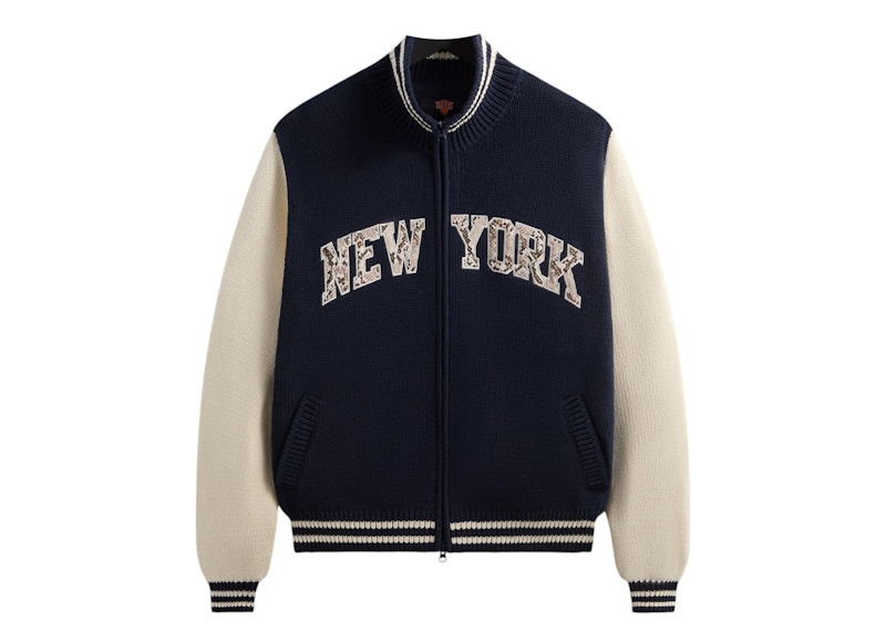 Kith x New York Knicks Wyona Full Zip Sweater Nocturnal