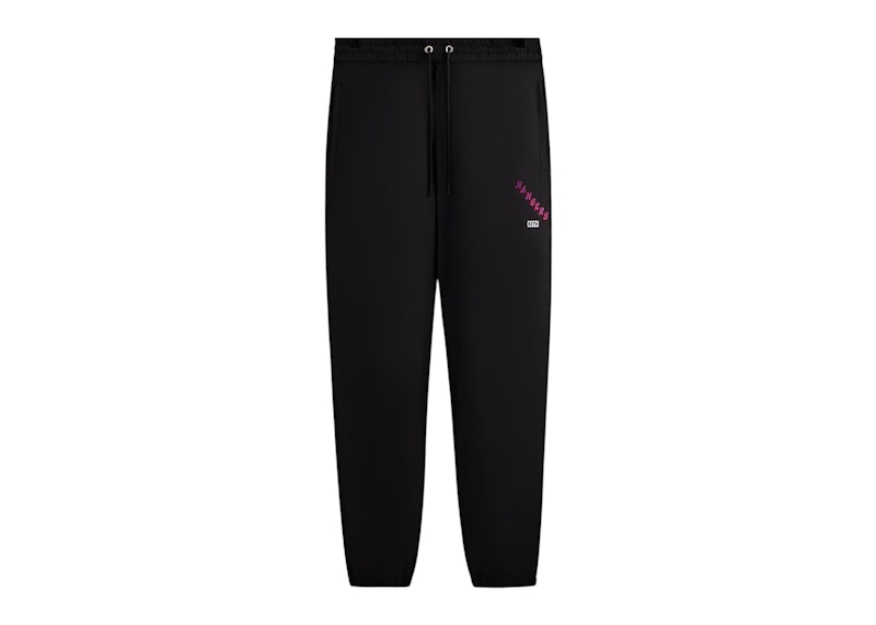 Kith x New York Rangers Pantaloni Sportivi in Nylon Nero