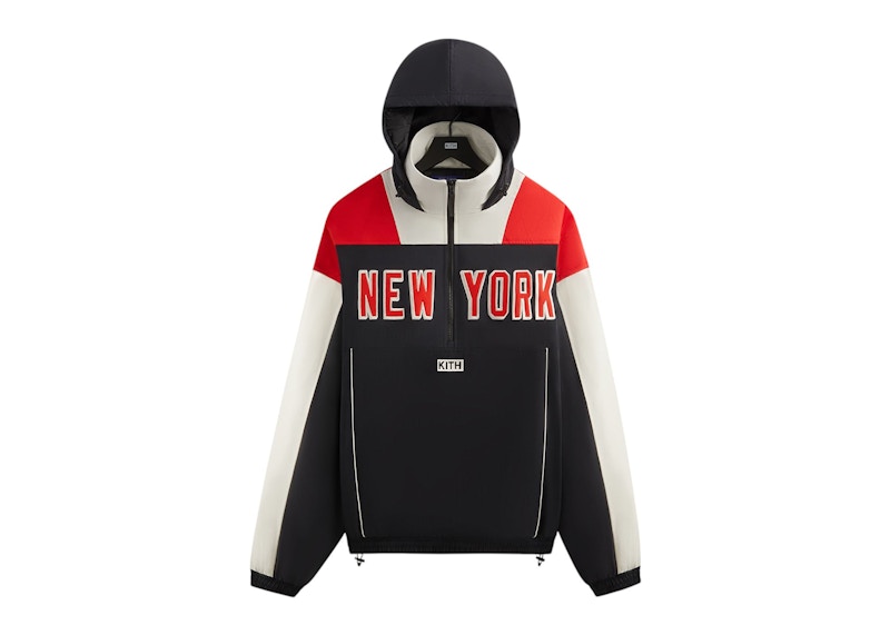 Kith x New York Rangers Quarter Zip Anorak Black メンズ