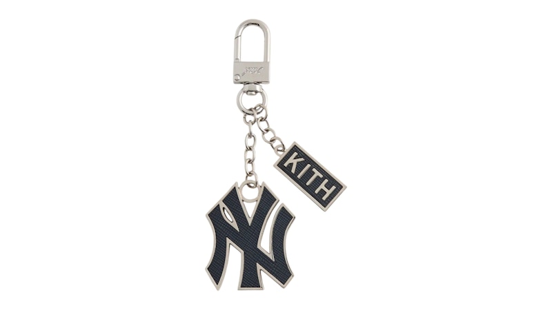 Pre-owned Kith Men's  X New York Yankees Keyring In Nocturnal In Black