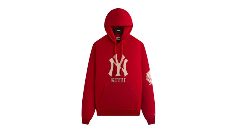 KITH Yankees hoodie パーカー Kith x NY Yankees Striped Hoodie White Size Small Men's New