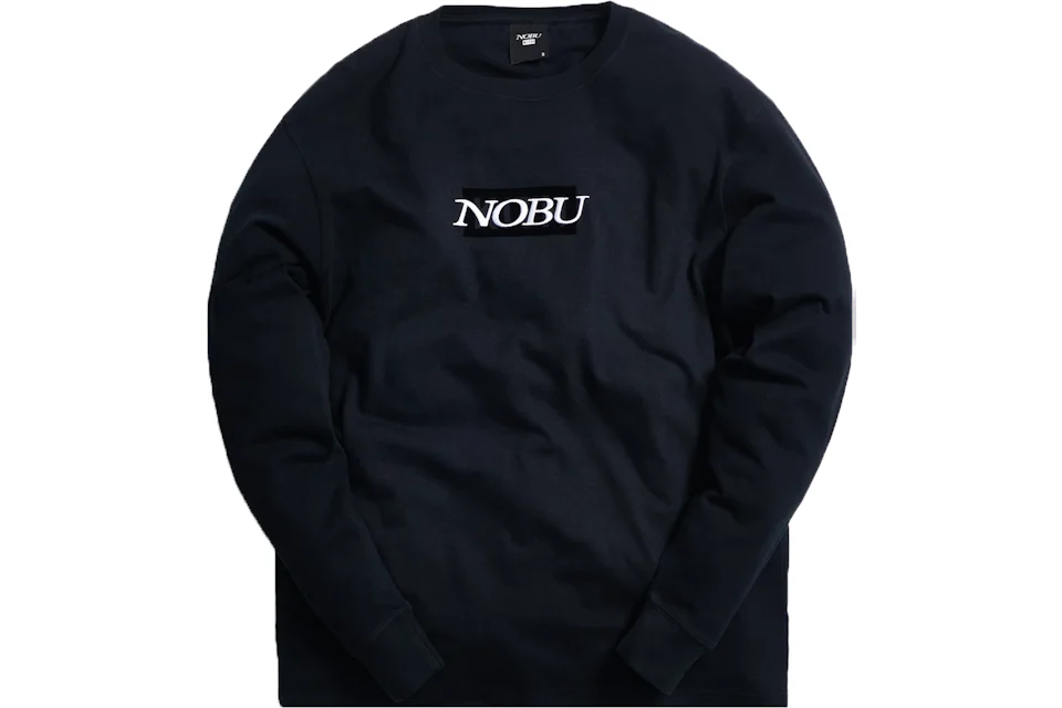Kith x Nobu Classic Logo L/S Tee Black