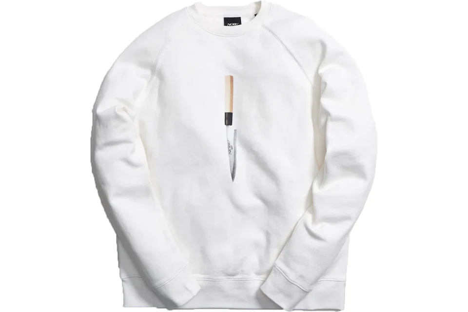 Kith x Nobu Knife Sweatshirt White
