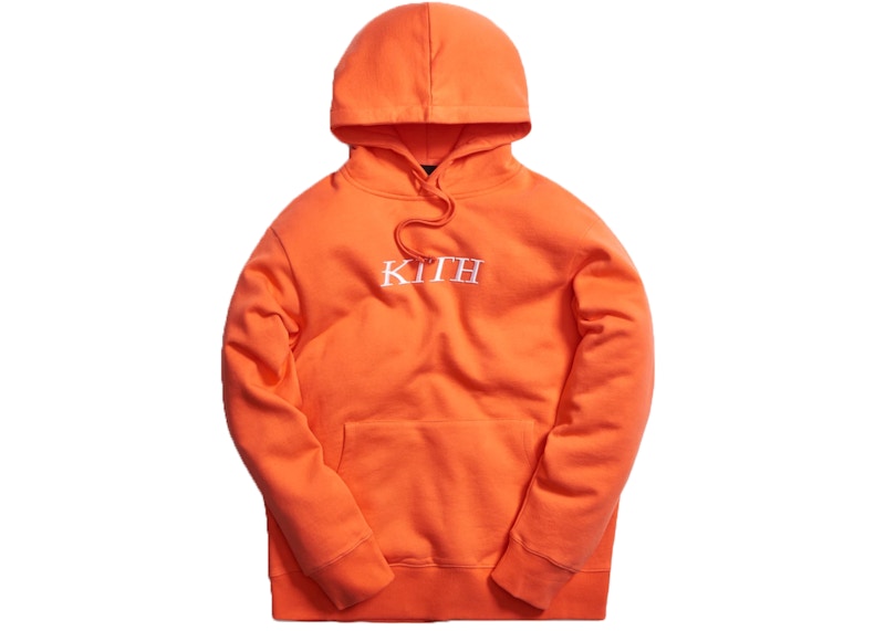 kith nike orange hoodie