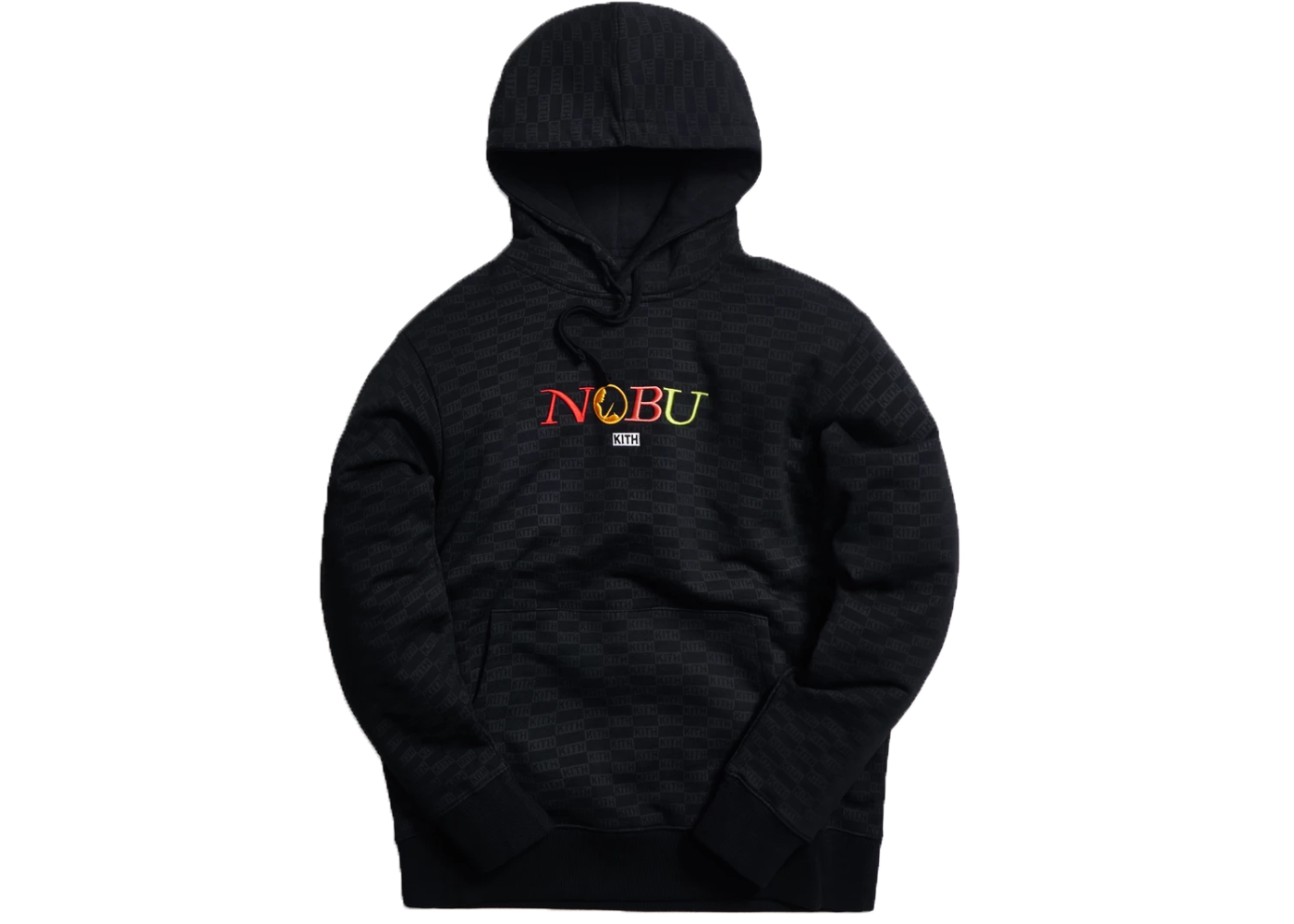 Kith x Nobu Multi Logo Hoodie Black Men's - FW19 - US