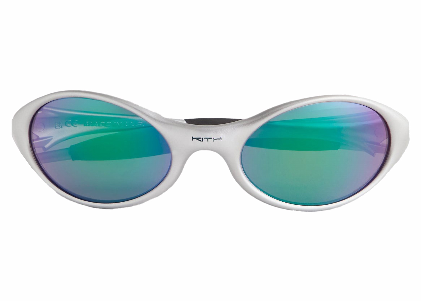 Kith x Oakley Eye Jacket Sunglasses Silver/PRIZM/Jade